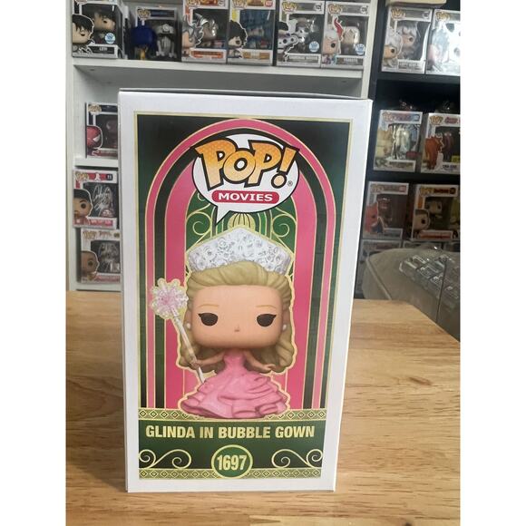 Glinda in Bubble Gown Wicked Funko Pop #1699 Ariana Grande Wizard Oz Good Witch - Picture 2 of 6